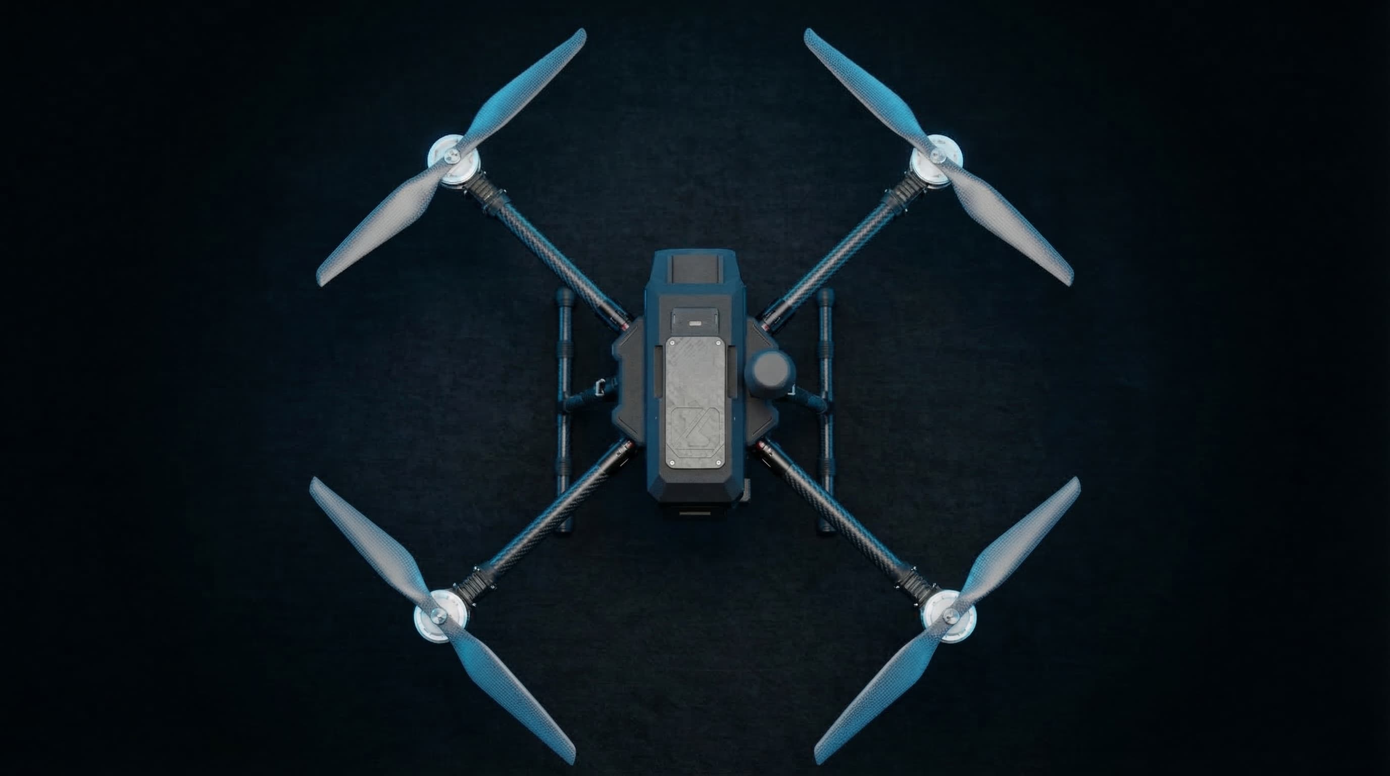 Ranger VAS-03 — symmetric hexacopter top view